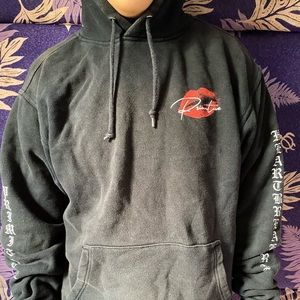 Black Primitive Kiss Hoodie